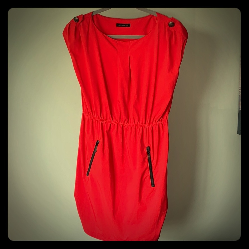 Spicy 🌶 one-piece red dress!